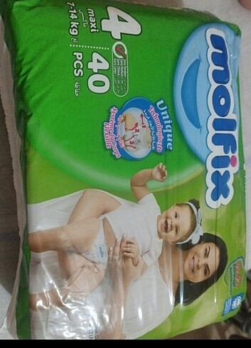 Molfix 4 numara bebek bezi 