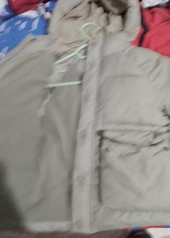 zara kuş tüyü mont yeni - Görsel 3