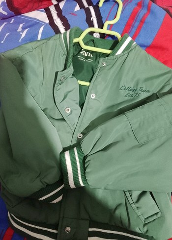 ZARA Yeşil mont yeni - Görsel 3