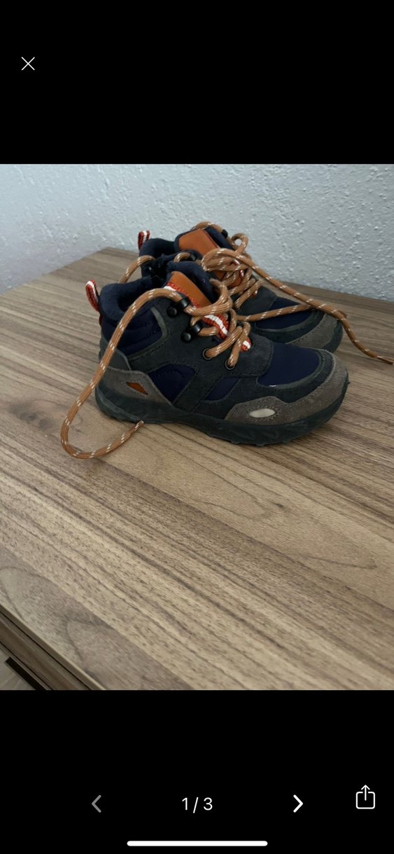 Erkek Çocuk Kahverengi Gri Cırtlı Bot zara - Görsel 2