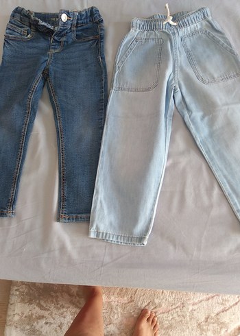 Erkek Çocuk Geniş Kesim Denim Pantolon zara