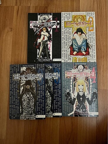 Death Note Cilt 1-2-3-4