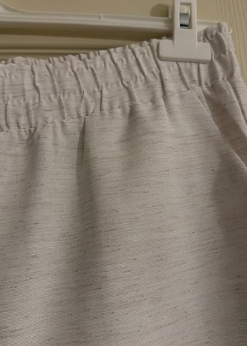 Mavi Desenli Bol Kesim Keten Gömlek/Keten Pantolon - Görsel 7