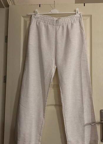 Mavi Desenli Bol Kesim Keten Gömlek/Keten Pantolon - Görsel 10