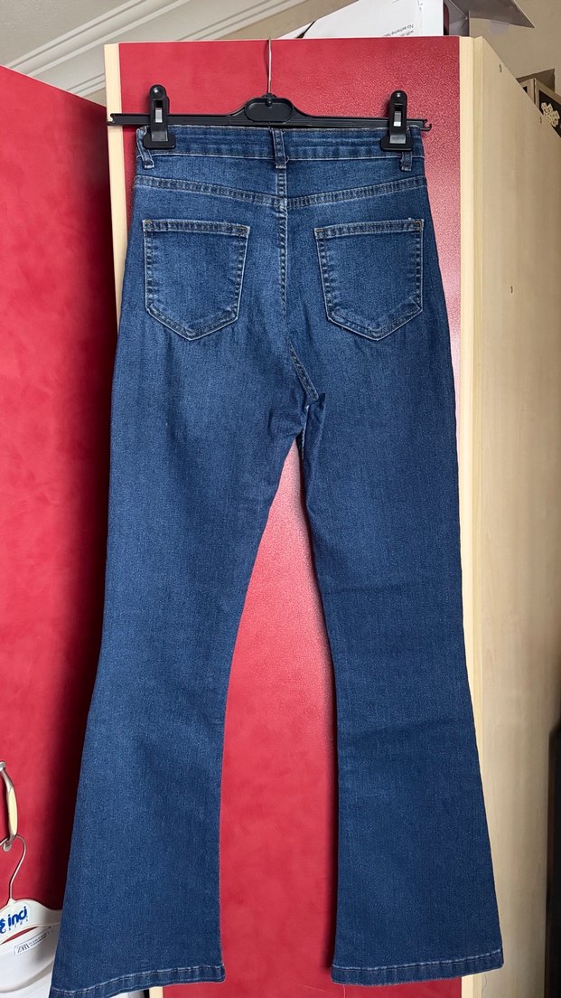 İspanyol paça jean - Görsel 3