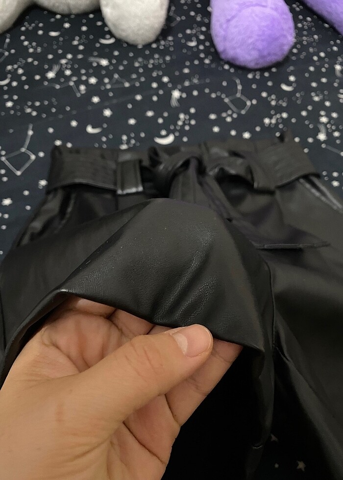 Deri şort - Görsel 5