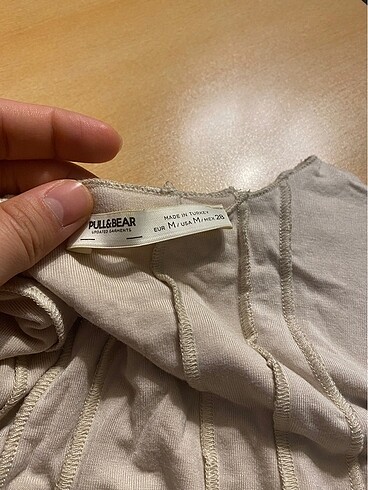 Pull and Bear Uzun kollu bluz