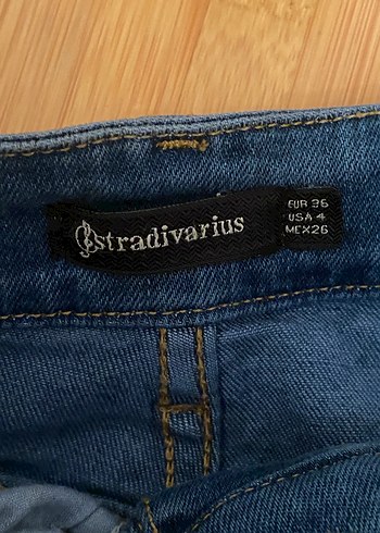 Düğmeli Koyu Mavi Hamile Midi Kot Etek - Görsel 2