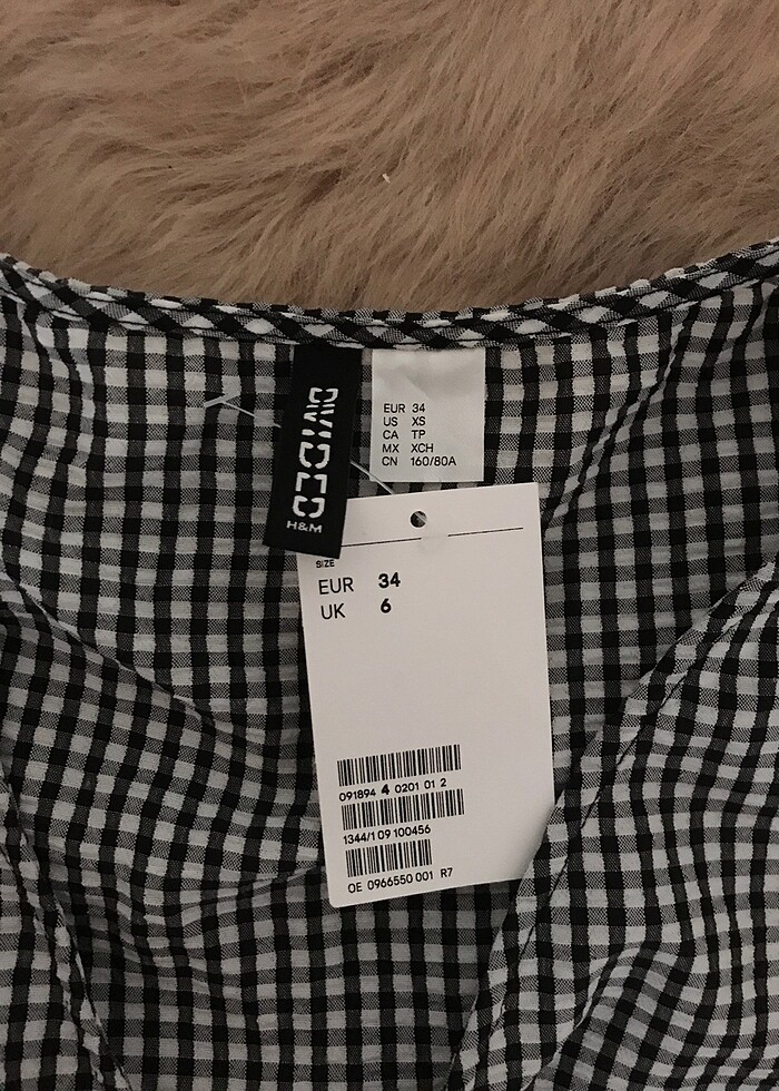 H&M elbise etiketli - Görsel 3