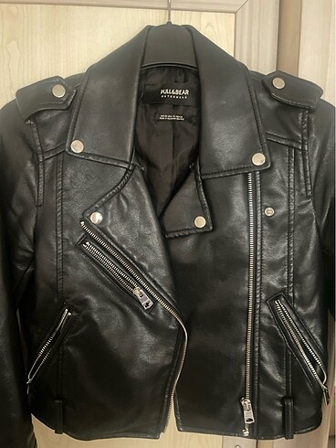 Pull and Bear Pull and bear deri ceket