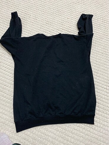 m Beden sweatshirt siyah