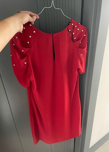 Zara Zara kırmızı elbise 