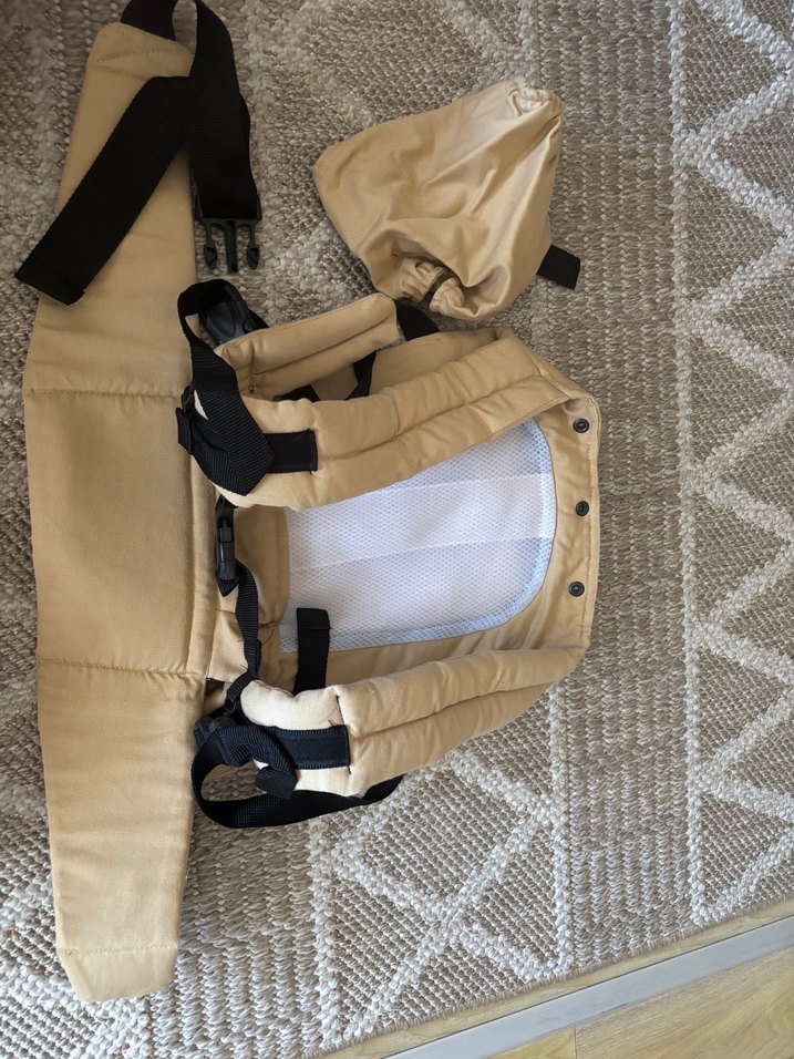 Babyplus Bej Bebek Taşıyıcı Kanguru - Görsel 4