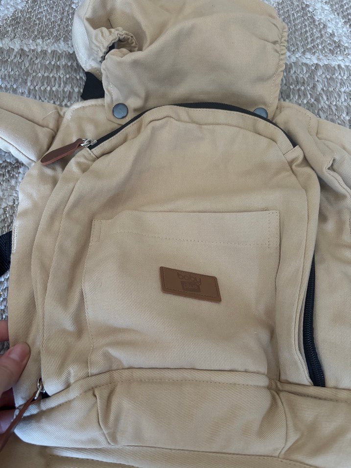 Babyplus Bej Bebek Taşıyıcı Kanguru - Görsel 5