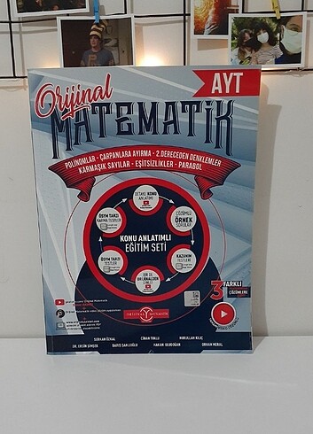 Orijinal Ayt Matematik Konu Anlatımlı 