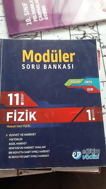 Modüler soru bankası fizik