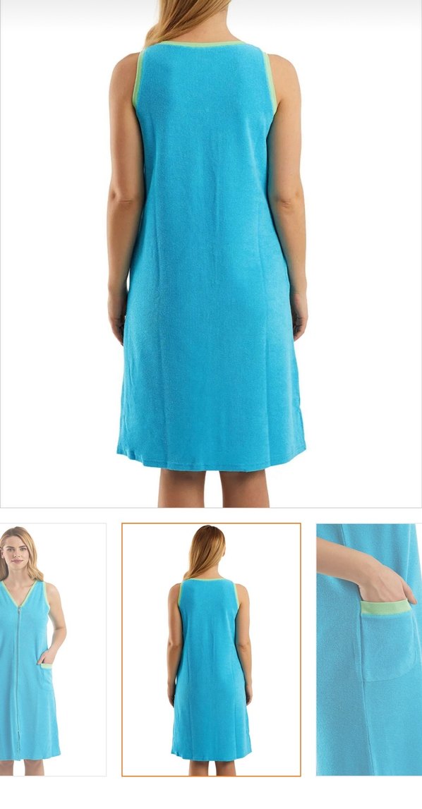 Ayyıldız marka geniş kalıp havlu elbise - Görsel 2