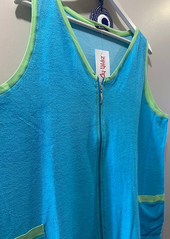 Orjinal Ayyıldız marka geniş kalıp havlu elbise - Görsel 6