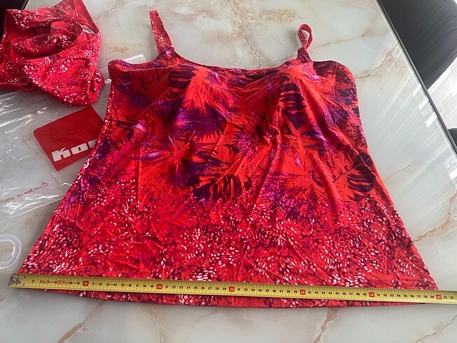 Orjinal Kom Marka 50 beden tankini Takım - Görsel 6