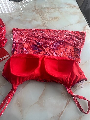 Orjinal Kom Marka 50 beden tankini Takım - Görsel 4