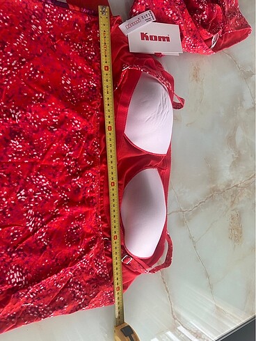 Orjinal Kom Marka 50 beden tankini Takım - Görsel 7