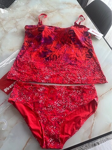Orjinal Kom Marka 50 beden tankini Takım - Görsel 2