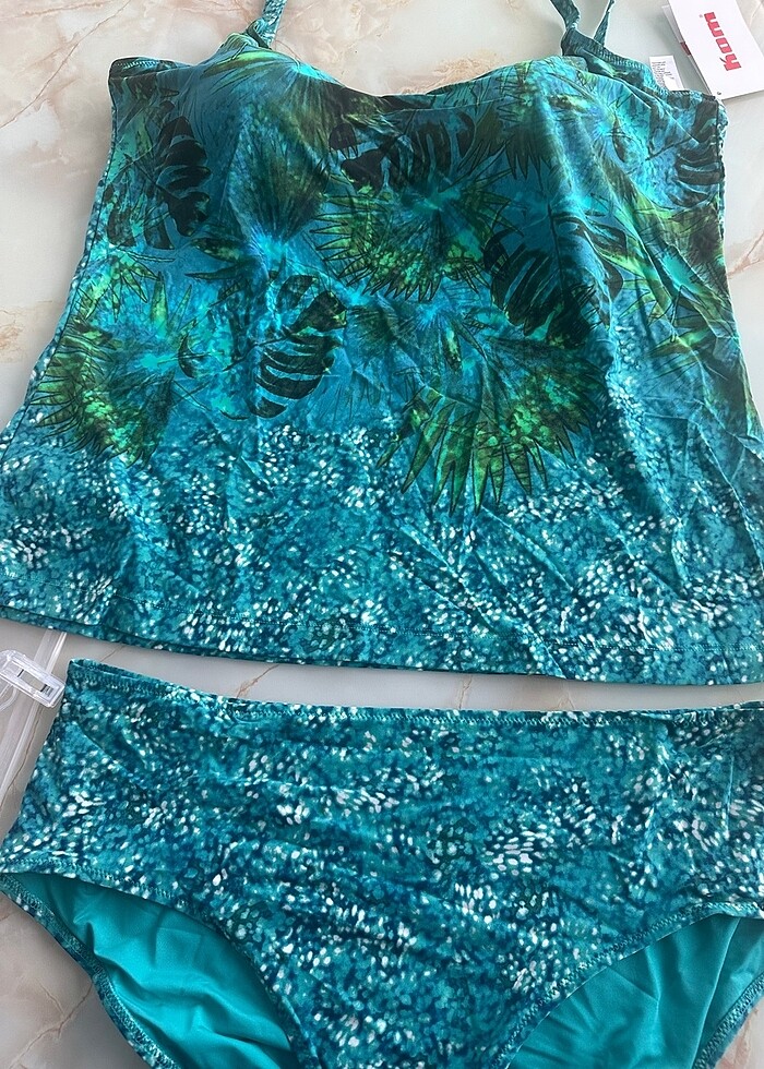 Orjinal Kom marka 50 beden  Tankini Takım - Görsel 5