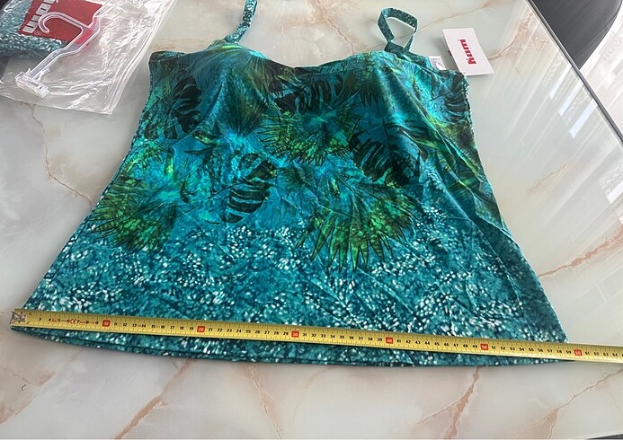 Orjinal Kom Marka 50 beden Tankini Takım - Görsel 7