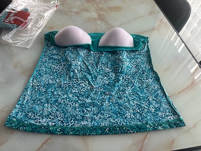 Orjinal Kom Marka 50 beden Tankini Takım - Görsel 8