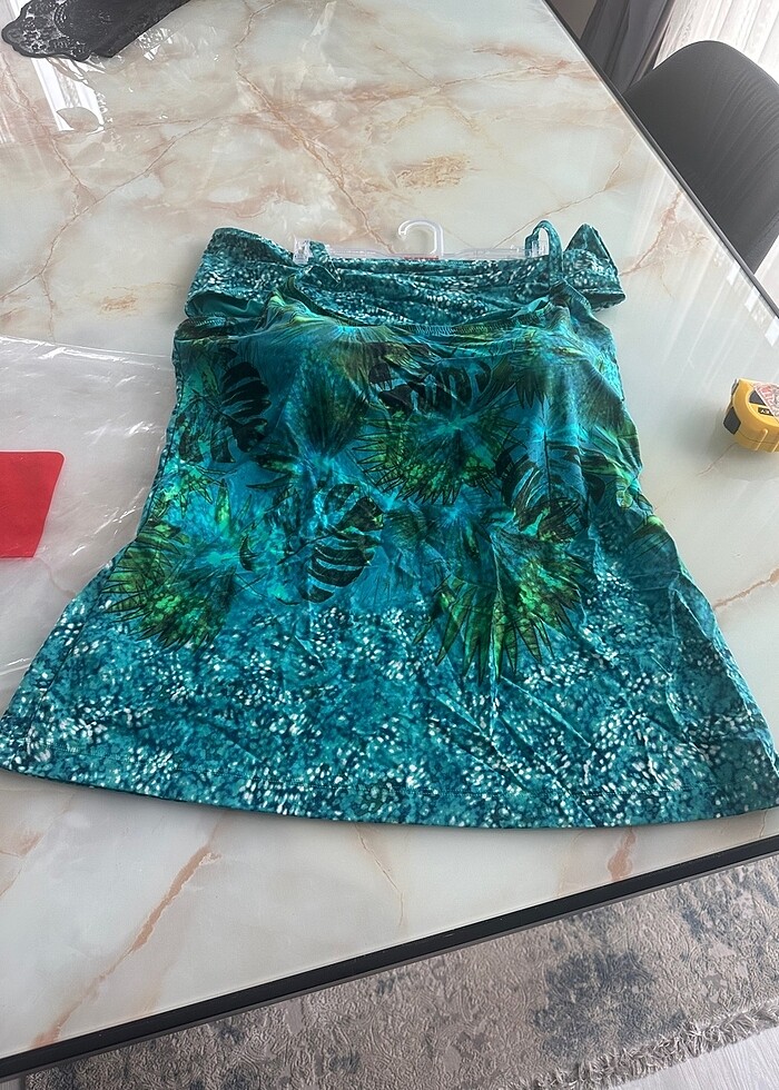 Orjinal Kom Marka 50 beden Tankini Takım - Görsel 4