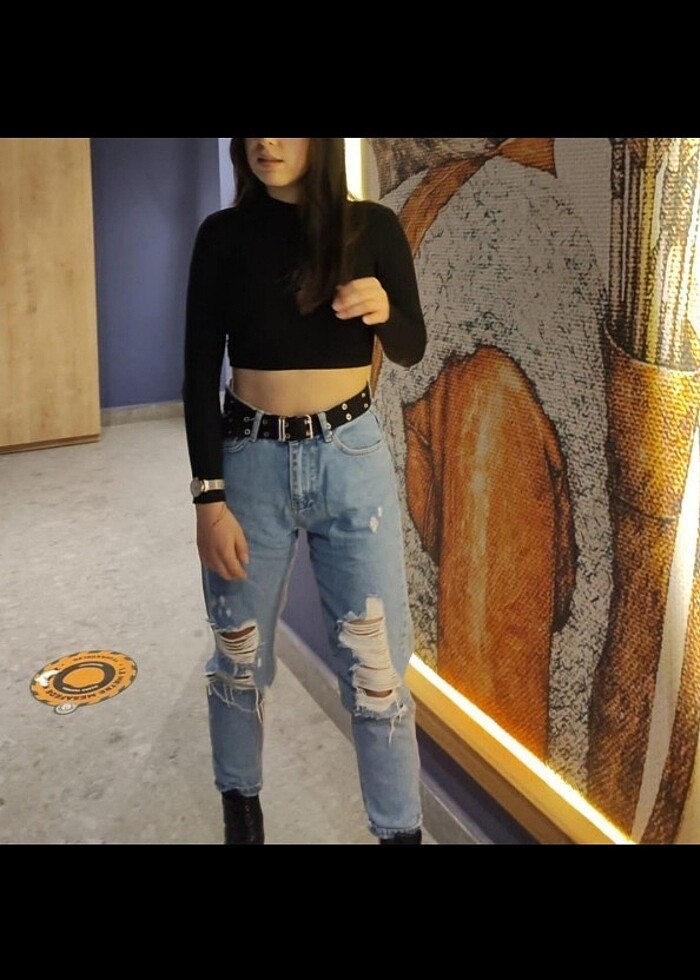 Yırtık Jean - Görsel 2