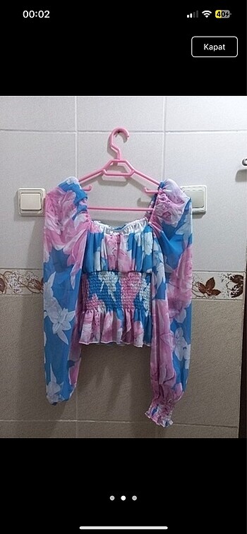 Zara Renkli crop