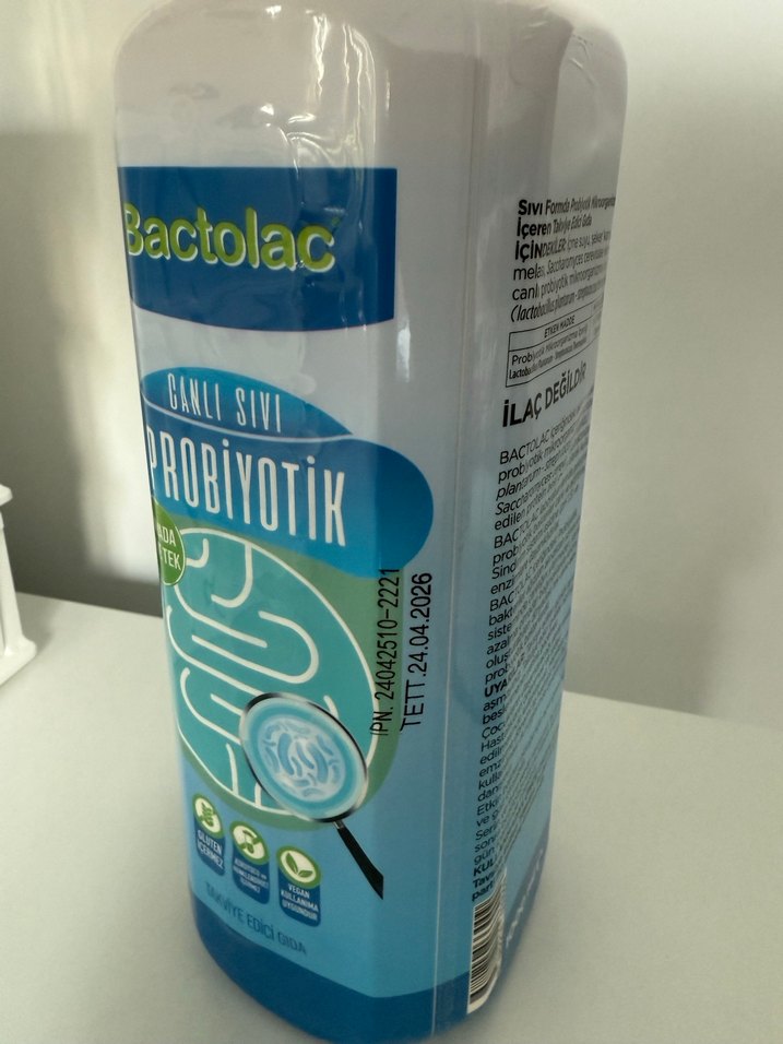 Bactolac Probiyotik Canlı Sıvı - Görsel 5