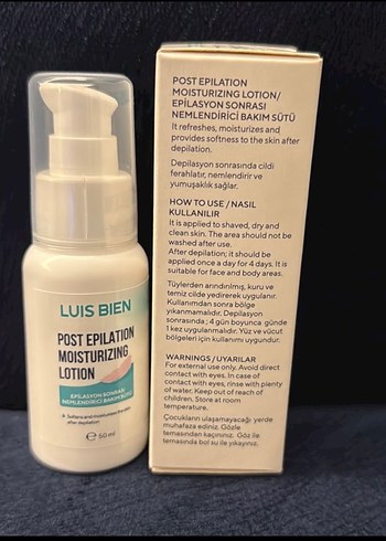 Luis Bien Tüy Azaltıcı Bakım Sütü 50ml - Görsel 2