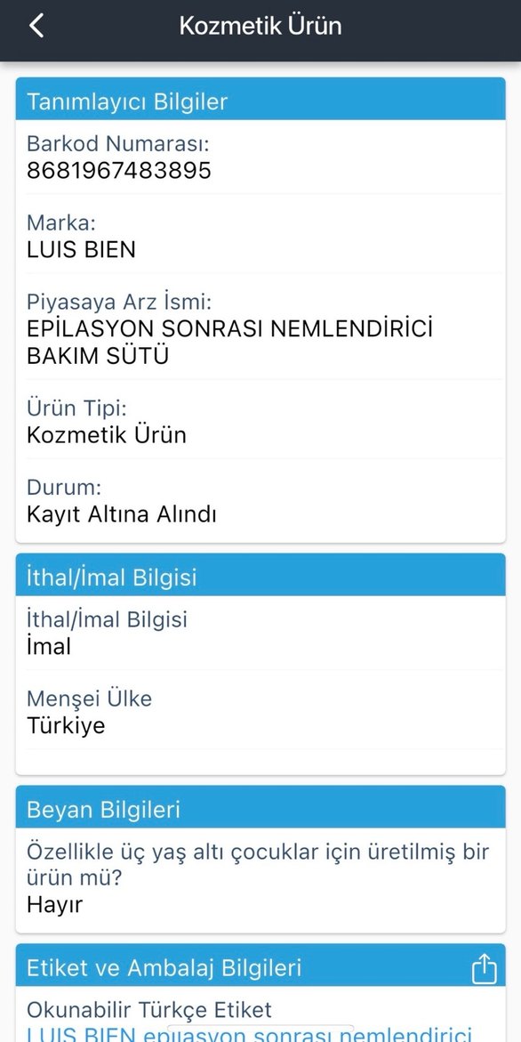 Luis Bien Tüy Azaltıcı Bakım Sütü 50ml - Görsel 5