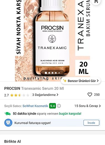 Procsin Tranexamic Serum