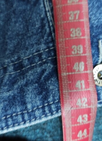 Kadın Jean Salopet Tulum - Görsel 10