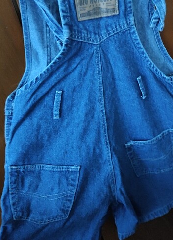 Kadın Jean Salopet Tulum - Görsel 6
