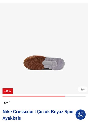 Nike Crosscourt Beyaz Spor Kadın Ayakkabı - Görsel 7