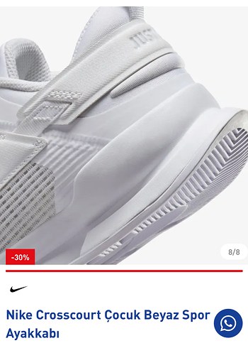 Nike Crosscourt Beyaz Spor Kadın Ayakkabı - Görsel 5