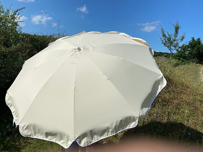 Beden 2 metre 10 telli plaj şemsiyesi