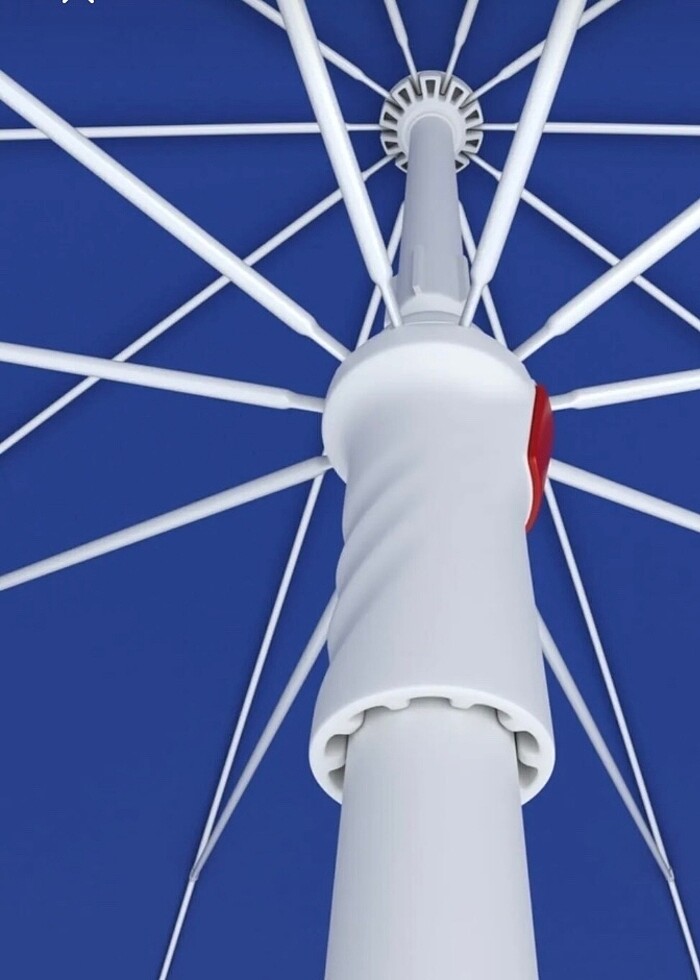 2 metre 10 tel plaj şemsiyesi - Görsel 3