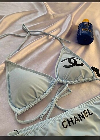 s Beden Chanel Bikini Takımı Yeni Sezon