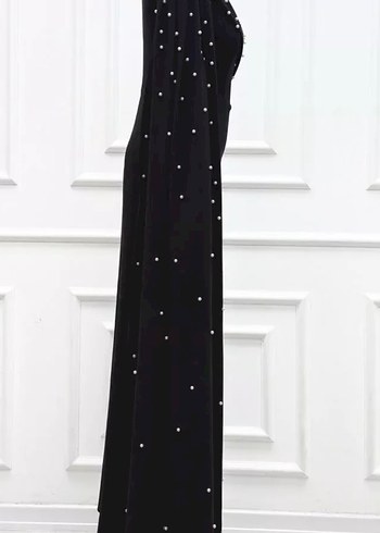 Uzun Siyah Drapeli Kadın Abiye Elbise
Satılık veya kiralık - Görsel 4