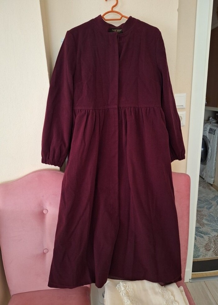 Tesettür kaşe kaban - Görsel 4