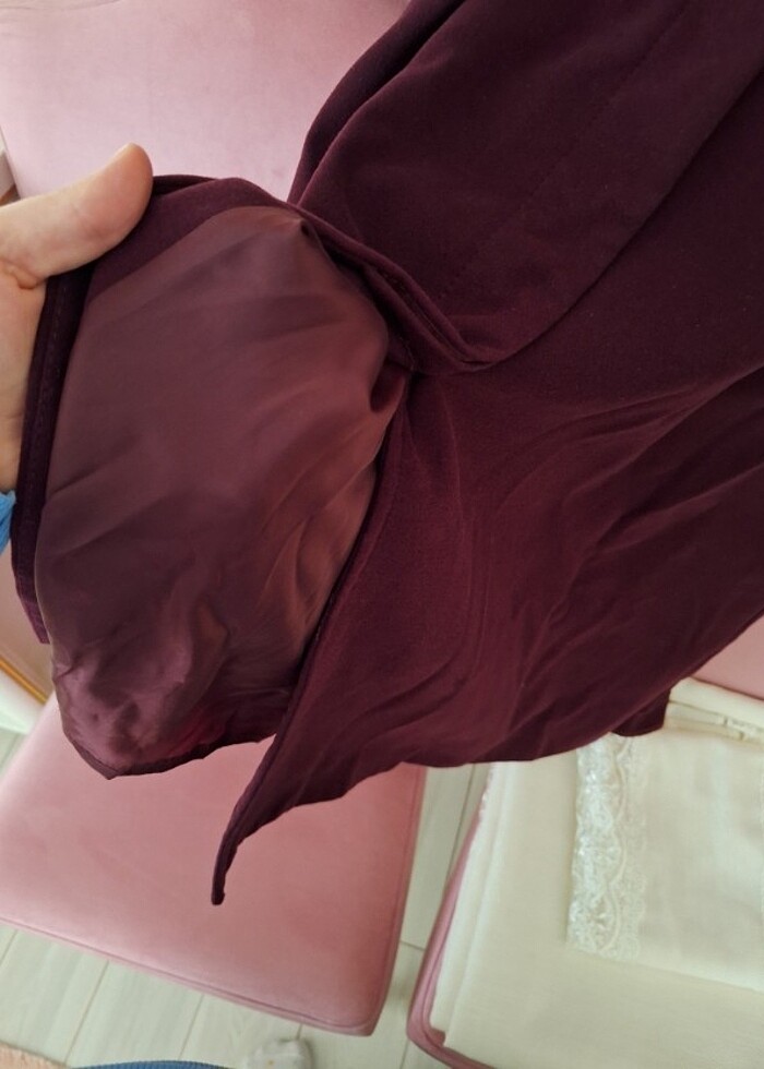 Tesettür kaşe kaban - Görsel 5