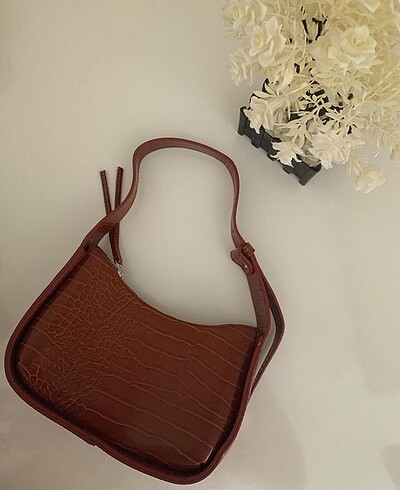 Zara Kroko Baget Çanta