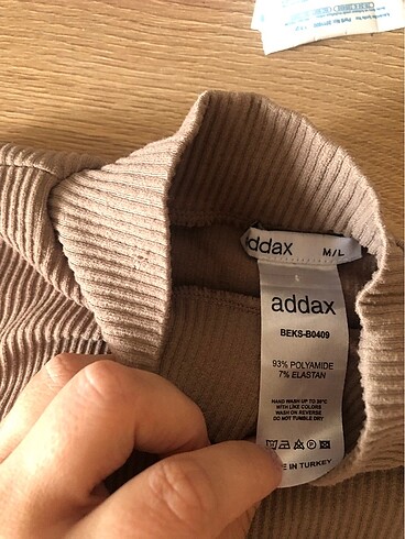 s Beden Addax yapışan bluz