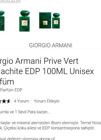 Armani Armani parfüm 