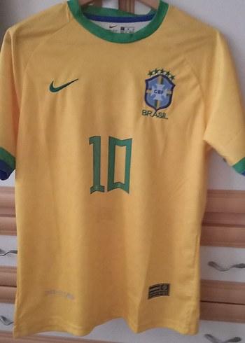 Sarı Brazil Futbol Forması